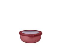 Mepal - Multi Bowl Cirqula Round - Food Storage Container with Lid - Suitable as Airtight Storage Box for The Fridge & Freezer, Microwave Container & Servable Dish - 750 ml - Vivid Mauve