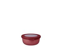 Mepal - Multi Bowl Cirqula Round - Food Storage Container with Lid - Suitable as Airtight Storage Box for The Fridge & Freezer, Microwave Container & Servable Dish - 350 ml - Vivid Mauve