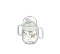 Mepal - Non-spill Sippy Cup Mio Little Dutch - Leakproof - Clear Cap for On-the-go use - Easy-to-hold Handles - Soft Drinking Spout - 200 ml - Little Farm