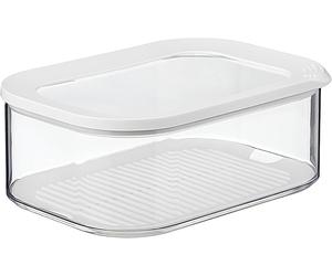 Mepal Plastic White Cheese Modula Fridge Storage Box 2000ml Comfortable Hold UK