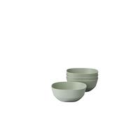 Mepal - Serving bowl 4 pieces Silueta - Dishwasher & microwave resistant - Salad bowl - Tapas bowls - Tableware - 250 ml - Nordic sage