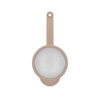 Mepal - Sieve Chef it - Hanging Hole for Easy Storage - Fits Mixing Bowls - Heat Resistant up to 110°C / 230°F - Kitchen Gadgets - 16,7 cm - Chalk