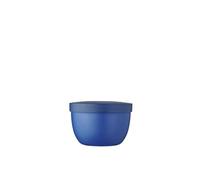 Mepal - Snackpot Ellipse - Food Container for Storing and Transporting Snacks - Suitable for Freezer, Microwave & Dishwasher - 350 ml - Vivid Blue