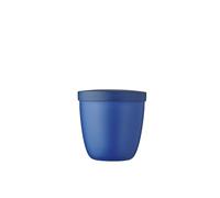 Mepal - Snackpot Ellipse - Food Container for Storing and Transporting Snacks - Suitable for Freezer, Microwave & Dishwasher - 500 ml - Vivid Blue