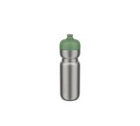 Mepal - Stainless steel Pull Bottle Sport - Leakproof - Just Grab, Pull and Hydrate - Lightweight Stainless Steel - Water Bottle - 800 ml - Moss green