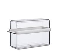 Mepal - Tea box Stora Rectangular - Scatola per pane croccante 1,7 L, White