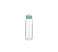 Mepal - Water Bottle Flip-Up Campus - Leak Proof Water Bottle for School & On The Go - Transparent Drinking Bottle - Dishwasher Safe & BPA-free - 500 ml - Cool mint