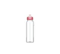 Mepal - Water Bottle Pop-Up Campus - Leak Proof Water Bottle for School & On The Go - Transparent Drinking Bottle - Dishwasher Safe & BPA-free - 500 ml - Cool pink