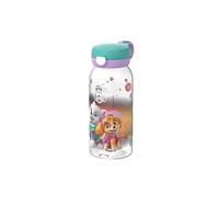 Mepal - Water bottle with hinged lid Campus - Lid pops open at the touch of a button - Children's drinking bottle suitable for carbonated drinks - Leak-proof and dishwasher safe - 600 ml - Paw Patrol