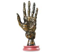 MEPERPER Alchemy Mummified Palmistry Hand Gothic Figurine, Brown