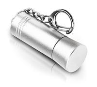 MEPERPER Magnetic Keychain, Rare Earth Magnets, Neodymium Strong Magnets, Gold Tester, Pocket Key Holder Magnet, Grey