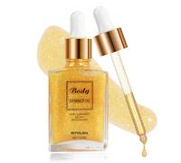 MEPHILIMIA Body Glitter Oil Body Glitter Oil Liquid Highlighter Liquid Highlighter Glow Fusion Highlighting Drops Glow Shimmer Body Glow Shimmer Makeup 30 ml (02)