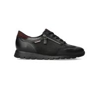 Mephisto - Donia Black Leather Trainers - Heel Height Zip Laces - 1.5, black, 6 UK