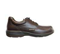 Mephisto Douk mens brown smooth leather lace up casual water resistant shoes