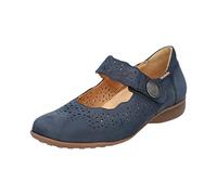 Mephisto - Fabienne Nubuck Leather Ballerina - Blue, blue, 5 UK