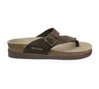 Mephisto Helen Leather Women's Slip On Sandals - Kaki - Size:UK 5.5