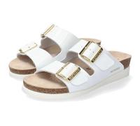 Mephisto Hester Vernis Womens 2 Strap Adjustable Footbed Sandals White Size 5-8