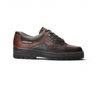 Mephisto Mens Leather Chestnut Brown Walking Shoes - Barracuda MT 742 - Dark Brown - Size 45.5 EU/IT