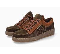 MEPHISTO Rainbow -Dark Brown Velour Multi Tone - Mens handmade Trainers - NEW