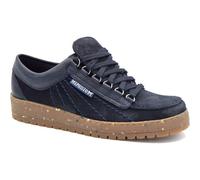 Mephisto Rainbow Velour Mens Blue Leather Walking Trail Shoes Trainers Size 8-1