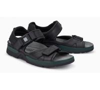 Mephisto Shark Fit Black Smooth Leather Sandal Men's EU sizes 40-48 NEW