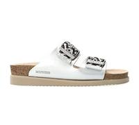 Mephisto Womens Hester Metallic Leather Silver Sandals 5.5 UK