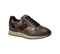 Mephisto Womens Toscana Metallic Leather Bronze Trainers 7 UK