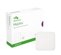 Mepilex Soft Silicone Foam Dressing, 12.5 x 12.5 cm, Pack of 5