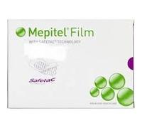 Mepitel Film Dressings X 10 , 6.5 x 7cm Gentle,Transparent ,Breathable