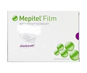 Mepitel Film Dressings X 10 , 6.5 x 7cm Gentle,Transparent ,Breathable