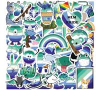 MEPLUM MLM Pride Stickers, 50 PCS MLM Gay Stickers Bulk for Gay Pride Stuff Accessories Celebration Parades Home Decor Party Supplies Festivals