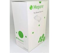 Mepore 671000 Dressing Adhesive, Island, Non Woven Fabric, Semi-Permeable Backing, Sterile, 9 cm x 15 cm (Pack of 25)