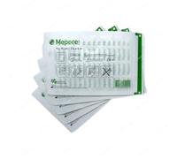 Mepore Film & Pad Absorbent Dressing 9cm x 15cm x 5 - Wounds Cuts Abrasions