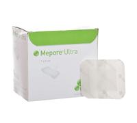 Mepore Ultra Sterile Waterproof Dressing 7x8 cm - Self-Adhesive, Absorbent, Showerproof Wound Care for Cuts, Grazes, Minor Burns, Surgical Sites, and Tattoos - Single Dressing | SterlingSquare