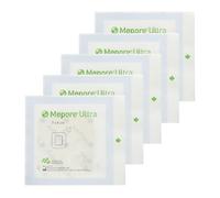 Mepore Ultra Sterile Waterproof Dressing 7x8 cm - Self-Adhesive, Absorbent, Showerproof Wound Care for Cuts, Grazes, Minor Burns, Surgical Sites, and Tattoos - Pack of 5 | SterlingSquare