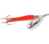 Mepps Aglia Fying C Lure Silver/Red 15g
