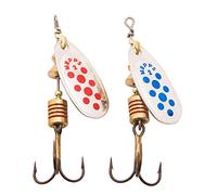 Mepps Aglia NEW Comet Fishing Lures Size 3 Silver Blue