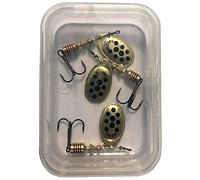 Mepps Aglia Special Trout Fishing Spinner, OR POINTS NOIRS PAR 3, 3