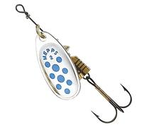 Mepps Comet Decoree Spinning Lure - Blue Dot Silver 5
