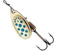 Mepps Comet Gold Blue Spot No 4 - 8grm