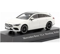 MER B66960474 1:43 CLA Shooting Brake (X118) 2019 in Polar White - Spark Diecast Model Replica