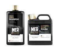 Mer high Shine Shampoo 500ml + Mer Ultimate Shine Polish 500ml