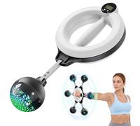 MERACH Forearm Trainer with Counter & RGB Lights, with Weighted Ball
