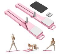 MERACH Pilates Board - Pilates Equipment Multi-Reformer Pilates Machine with 265lbs Foldable, Reformer Pilates for Core Abdominal Arms & Legs, Home Pilates Kit for Women Quite