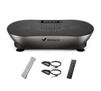 MERACH Vibration Plate for Weight Loss and Shaping, Vibration Plate Exercise Machine with Enhanced Vibration Frequency，99 Speed Levels, Built-in Bluetooth Speaker, LED Touchscreen (Silver)