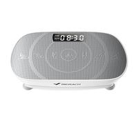 MERACH Vibration Plate, Quiet Compact Vibration Plate Exercise Machine for Shaping and Relaxation , Auto or Manual Speed Control, Comfortable Silicone Pad, LED Display (Grey)