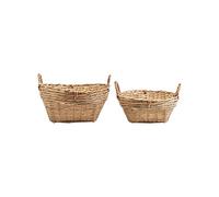 Meraki 2-Piece Tradition Basket Set, Natural, 2 Sizes