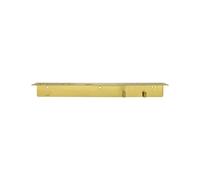 Meraki Bottle Hanger With Hooks Brushed Brass Finish 1 pcs