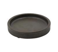 Meraki Datura soap dish Ø12.5 cm Dark gray