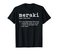 Meraki Funny Greek Friend Gift from Greece T-Shirt